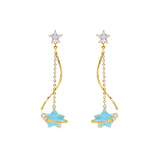 Shooting Star Drop Earrings