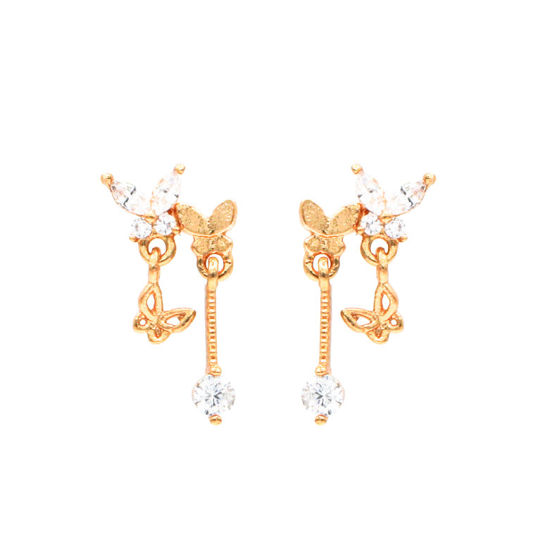 Cascading Butterfly Earrings