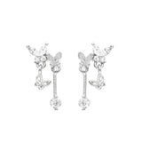 Cascading Butterfly Earrings